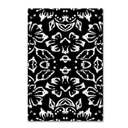 Trademark Fine Art Color Bakery 'Black & White Pattern' Canvas Art, 22x32 ALI4800-C2232GG